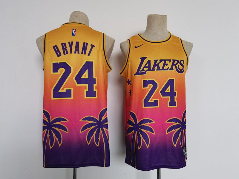 Lakers Embroidery Jersey S-2XL