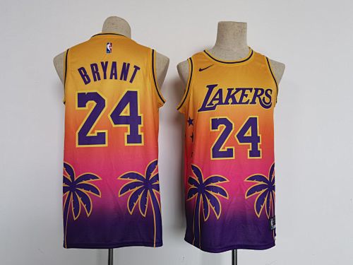 Lakers Embroidery Jersey S-2XL