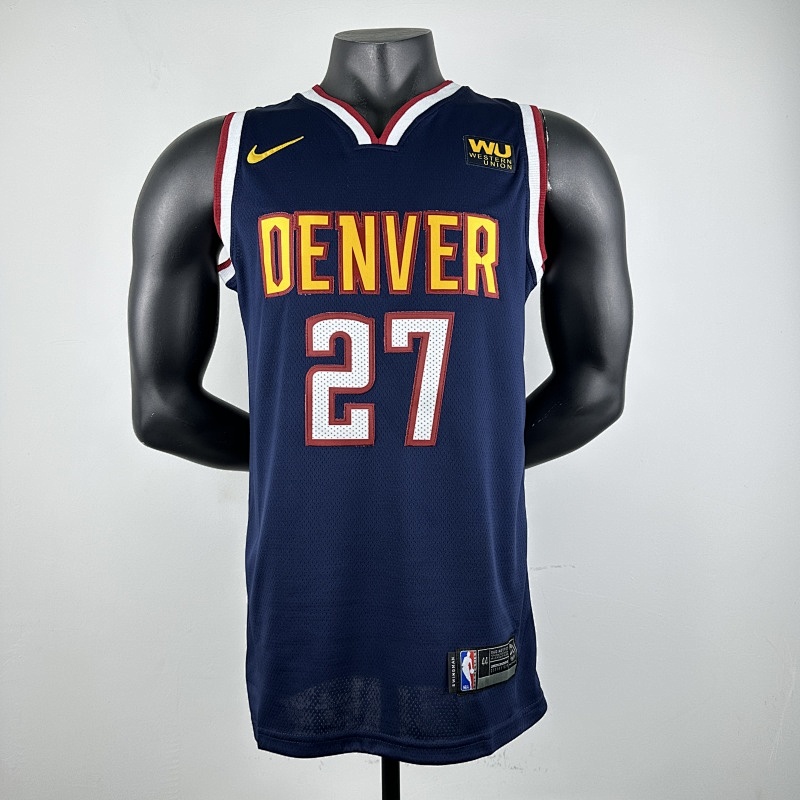 Nuggets Embroidery Jersey S-2XL