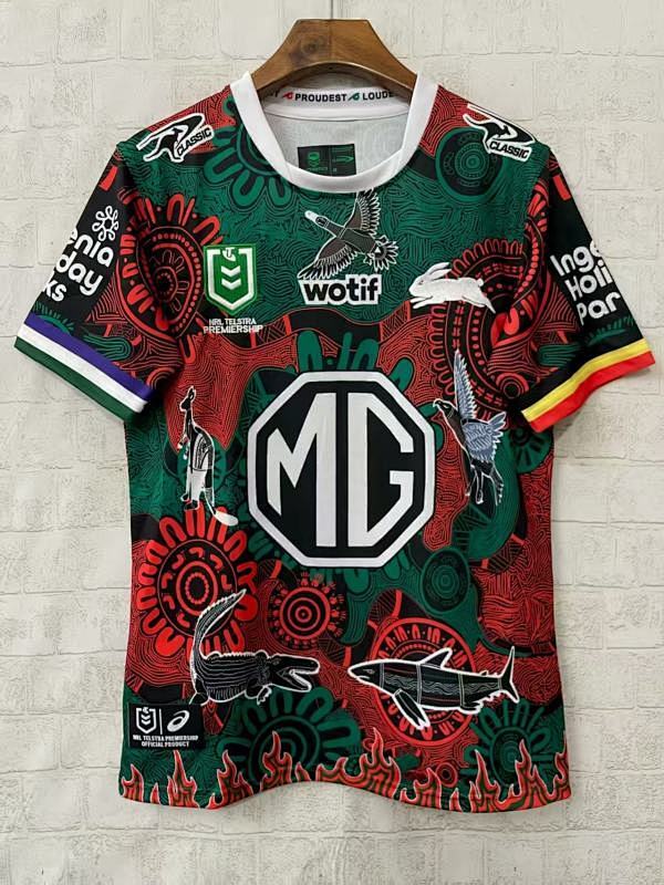 South Sydney Rabbitohs Rugby Jersey S-5XL S-5XL