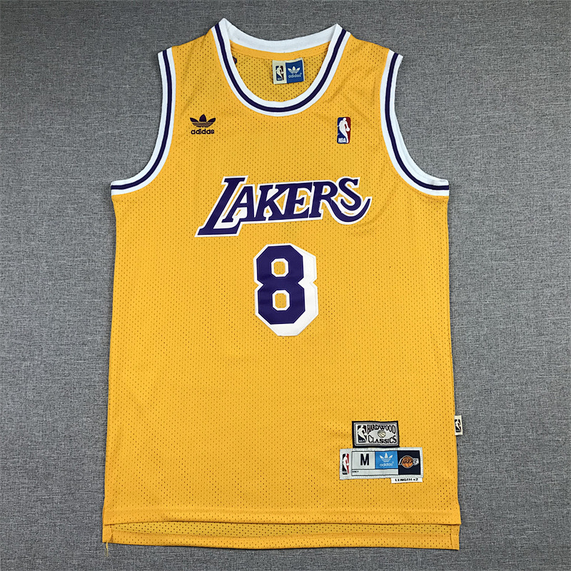 Lakers Retro Embroidery Jersey S-2XL