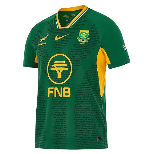 South Africa Springboks Home Rugby Jersey S-5XL S-5XL