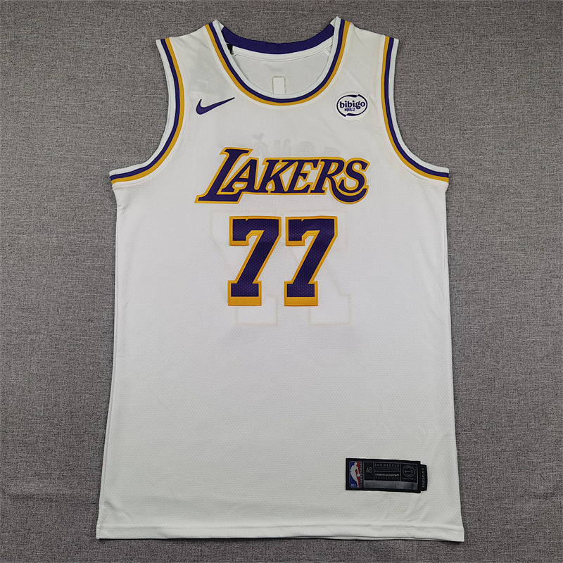 Lakers Embroidery Jersey S-2XL