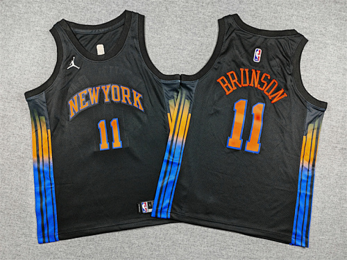 Knicks Kids Embroidery Jersey S-2XL