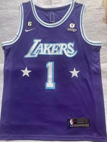 Lakers Embroidery Jersey S-2XL