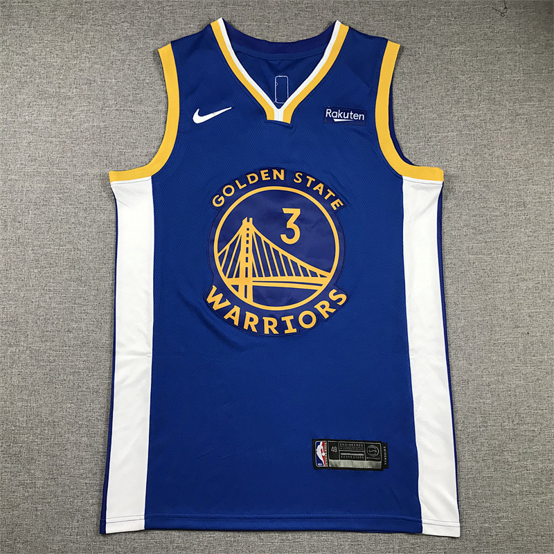 Warriors Embroidery Jersey S-2XL