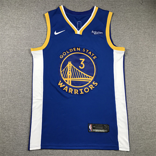 Warriors Embroidery Jersey S-2XL