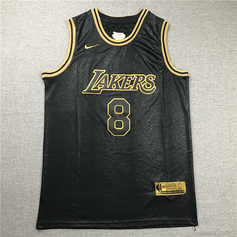 Lakers Embroidery Jersey S-2XL