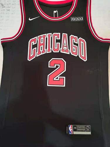 Bulls Embroidery Jersey S-2XL
