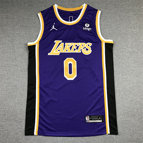 Lakers Embroidery Jersey S-2XL