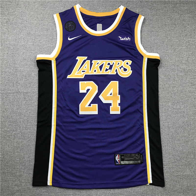 Lakers Anniversary Embroidery Jersey S-2XL
