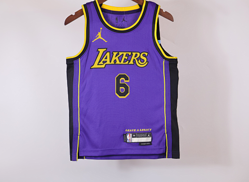 Lakers Kids Jersey S-2XL