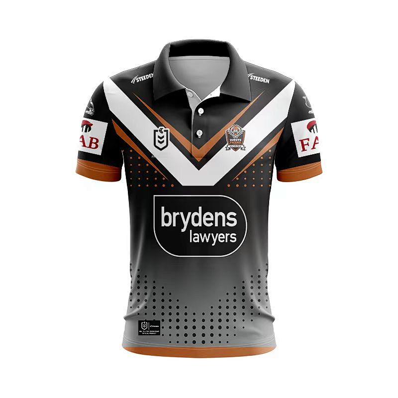 Wests Tigers Away Rugby Jersey S-5XL S-5XL