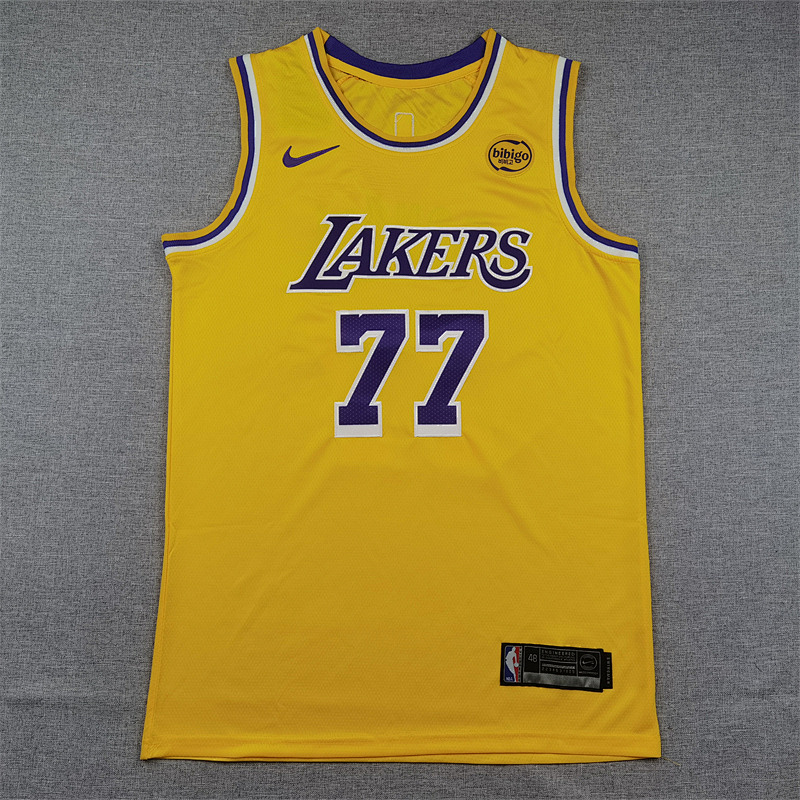 Lakers Embroidery Jersey S-2XL