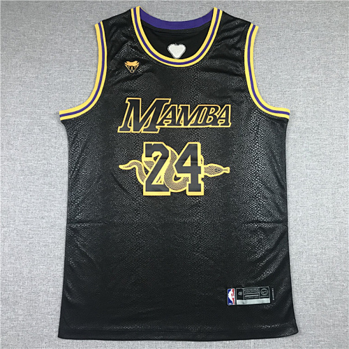 Lakers Embroidery Jersey S-2XL