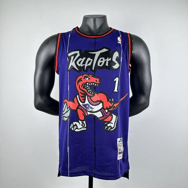 98-99 Raptors Retro Embroidery Jersey S-2XL