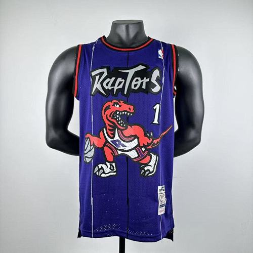 98-99 Raptors Retro Embroidery Jersey S-2XL