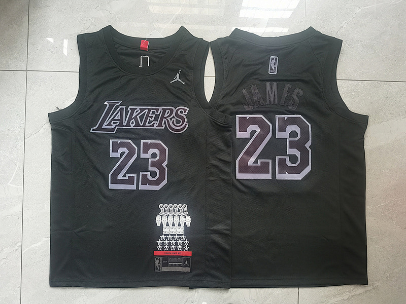 Lakers Embroidery Jersey S-2XL