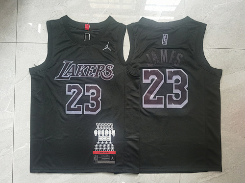 Lakers Embroidery Jersey S-2XL