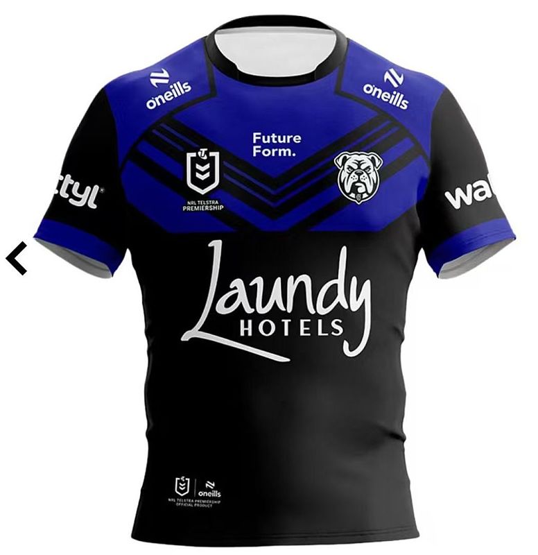 Canterbury-Bankstown Bulldogs Rugby Jersey S-5XL S-5XL
