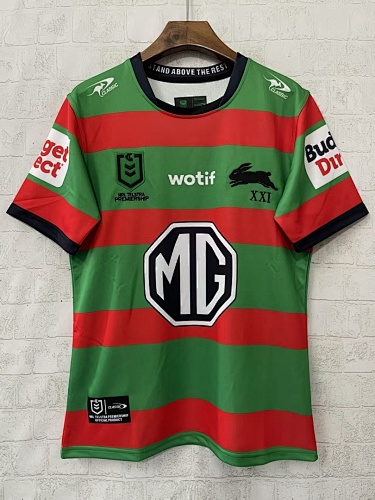 South Sydney Rabbitohs Home Rugby Jersey S-5XL S-5XL