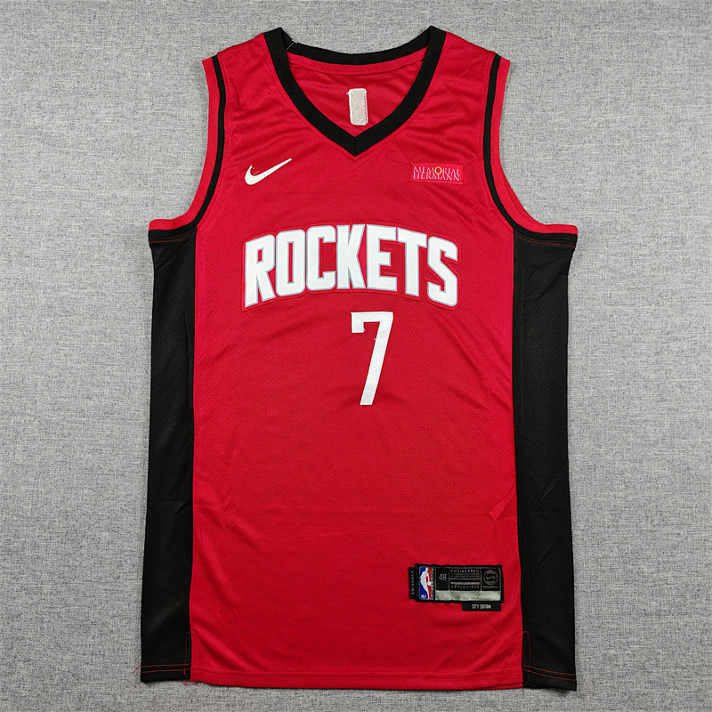 Rockets Embroidery Jersey S-2XL