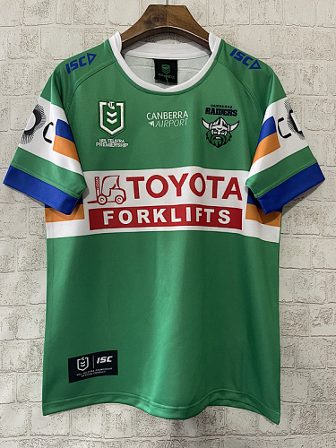 Canberra Raiders Home Rugby Jerseys S-5XL S-5XL