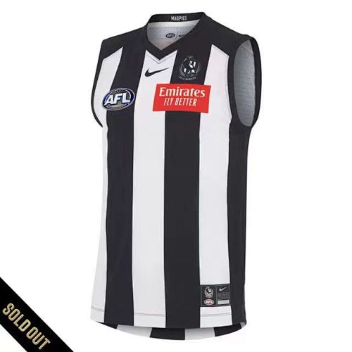 Collingwood-Magpies Home Afl Vest S-3XL S-3XL