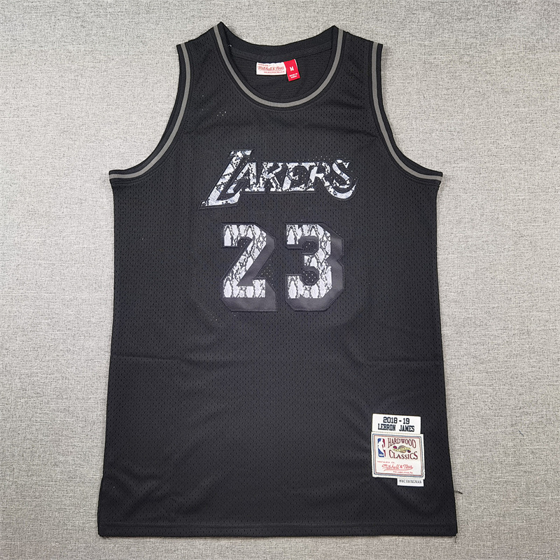 Lakers Retro Embroidery Jersey S-2XL