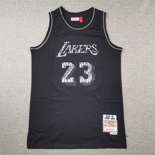 Lakers Retro Embroidery Jersey S-2XL