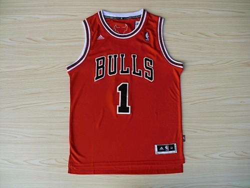 Bulls Embroidery Jersey S-2XL