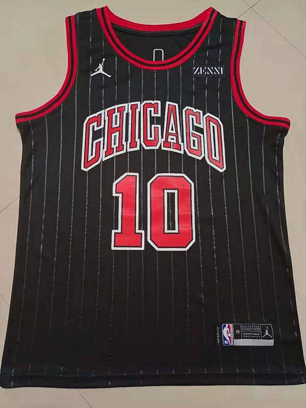 Bulls Embroidery Jersey S-2XL