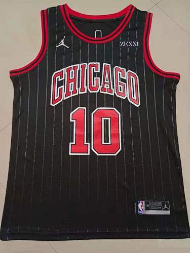 Bulls Embroidery Jersey S-2XL