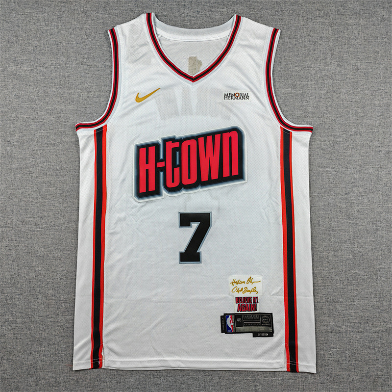 Rockets City Edition Embroidery Jersey S-2XL