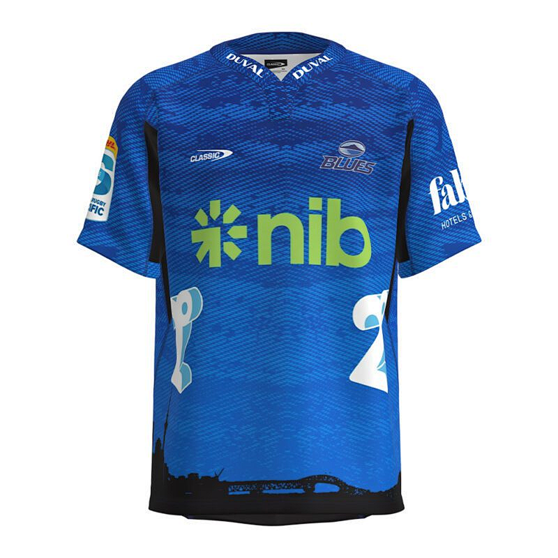 Auckland Blues Home Rugby Jerseys S-5XL S-5XL