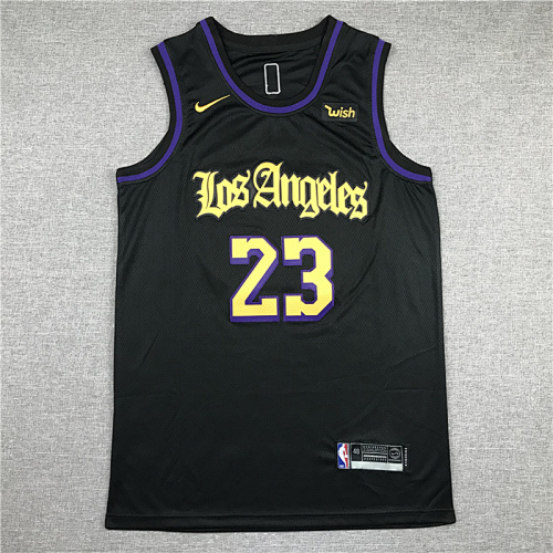 Lakers Embroidery Jersey S-2XL