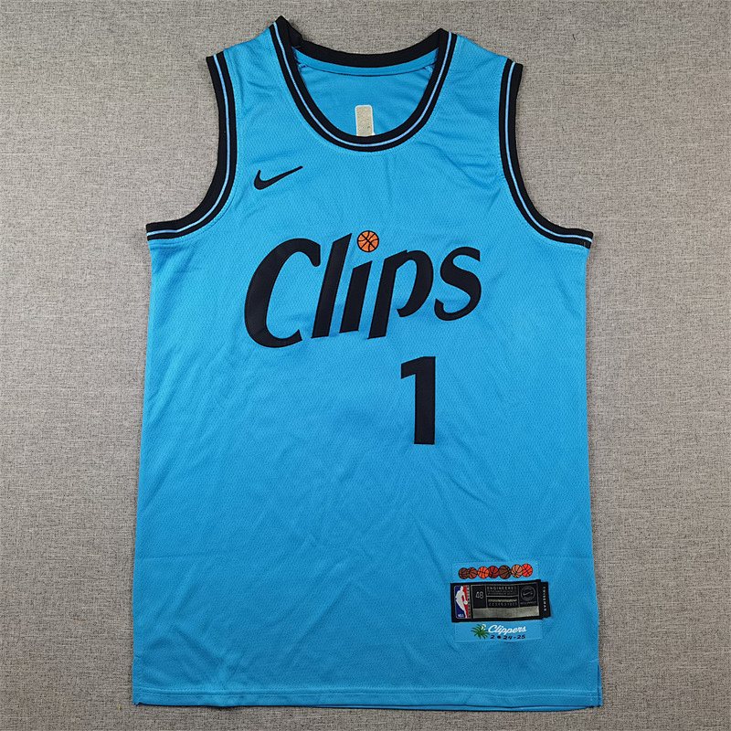 Clippers City Edition Embroidery Jersey S-2XL