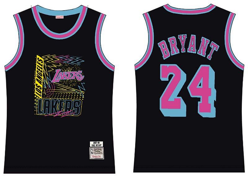 Lakers Embroidery Jersey S-2XL
