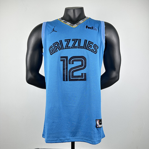 Grizzlies Embroidery Jersey S-2XL