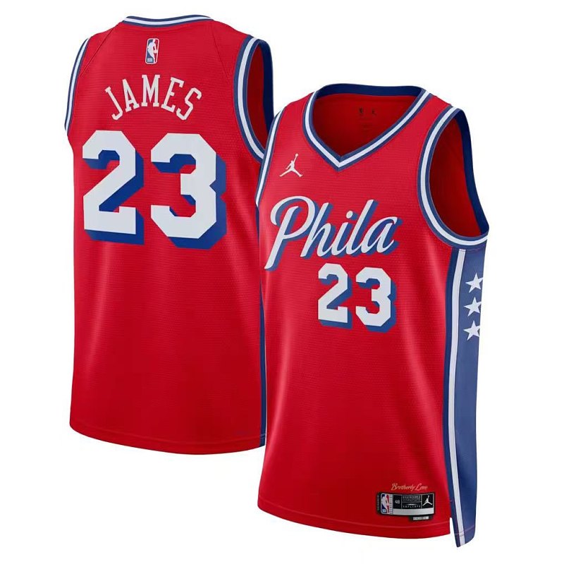 26 76ers Jersey S-2XL 76
