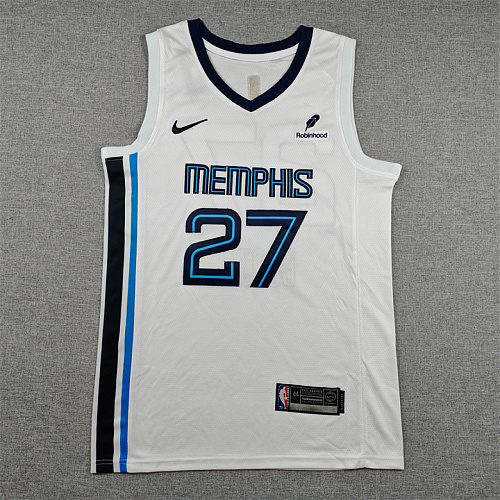 Grizzlies Embroidery Jersey S-2XL
