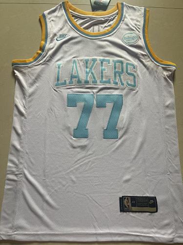 Lakers Embroidery Jersey S-2XL