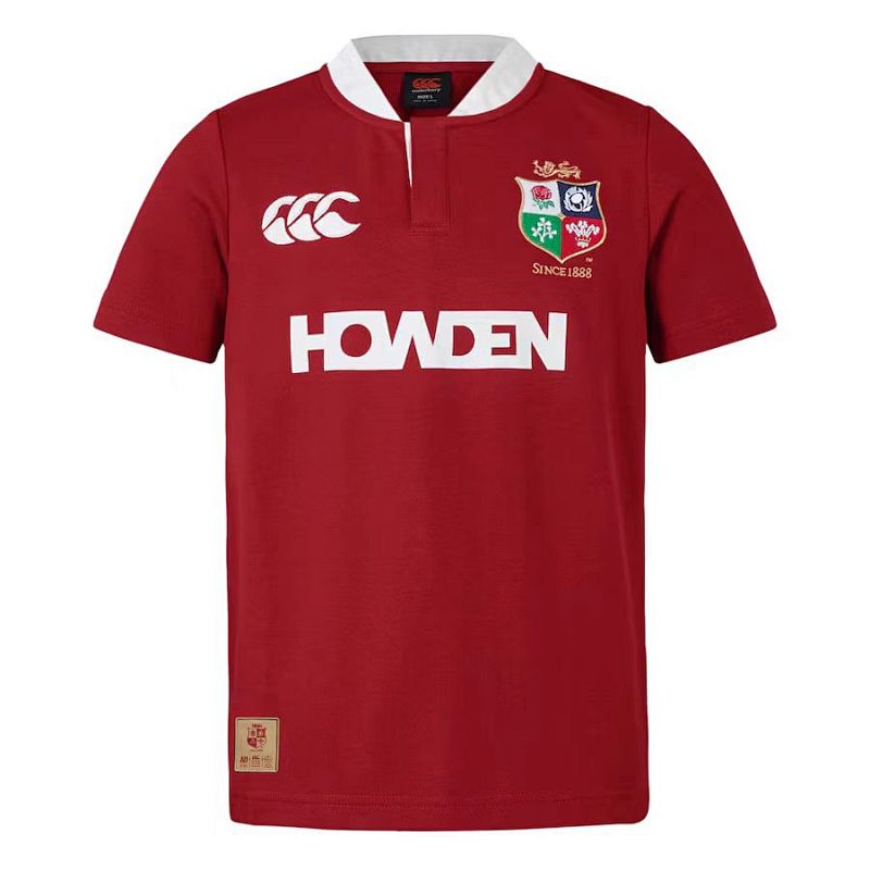 British & Irish Lions Home Kids Rugby Jersey S-5XL 16 -26