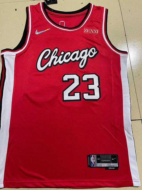 Bulls City Edition Embroidery Jersey S-2XL