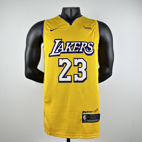 Lakers Embroidery Jersey S-2XL
