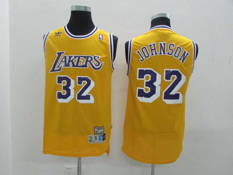Lakers Retro Embroidery Jersey S-2XL