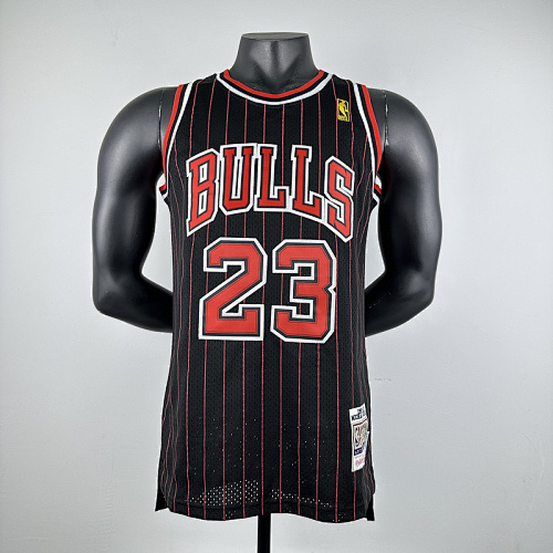 97-98 Bulls Retro Embroidery Jersey S-2XL