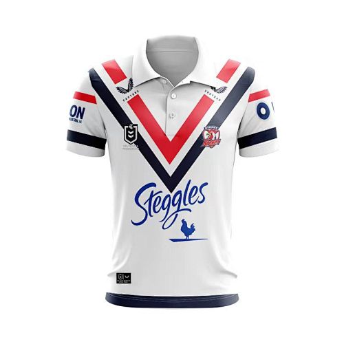 Sydney Roosters Polo Rugby Jersey S-5XL PoloS-5XL