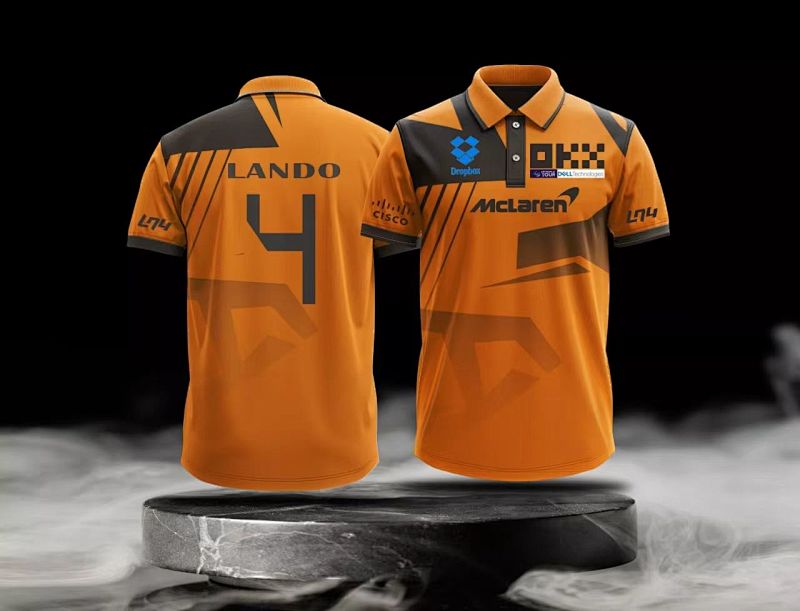 McLaren Racing Shirt Polo Jersey S-5XL Polo S-5XL