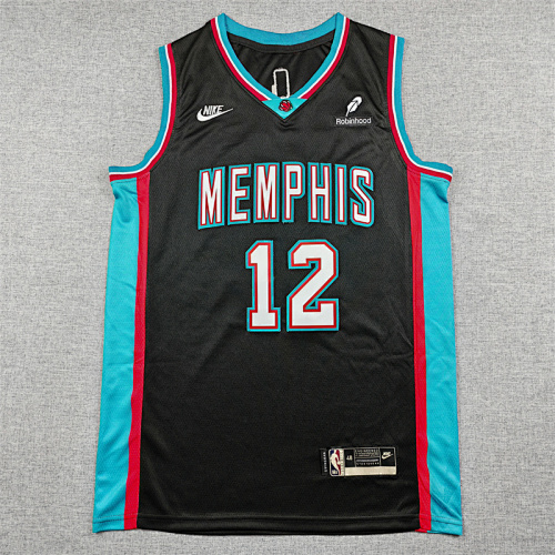 Grizzlies Embroidery Jersey S-2XL